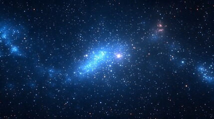 Fototapeta premium Vibrant Galaxy in Deep Space, Space Photography, Cosmic Environment, Scientific Exploration