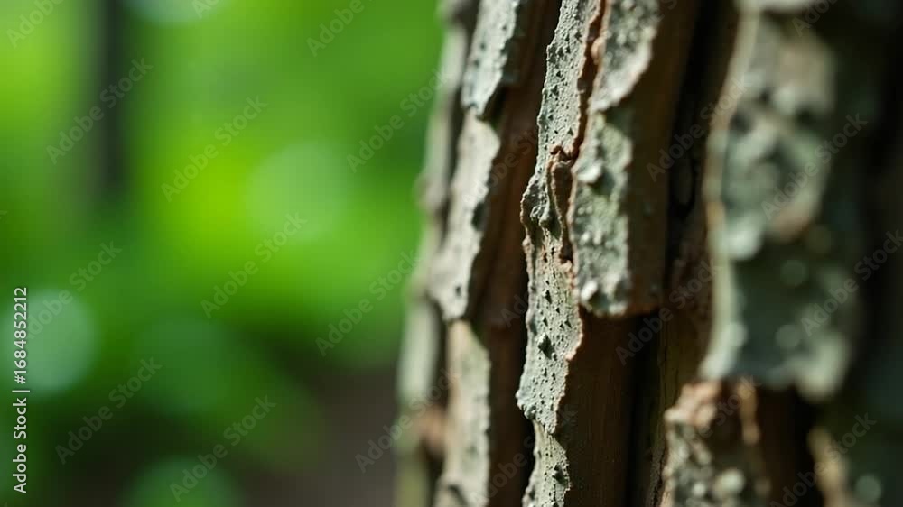 Poster close-up shot of tree bark texture and pattern