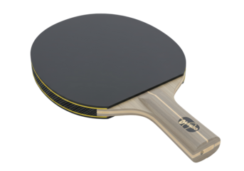 Isolated table tennis racket sports equipment for indoor game and competition play sport