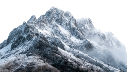 Snowy mountain peak (2)