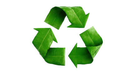 Green recycle symbol