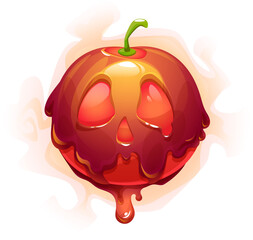 vector illustration of a halloween pumpkin