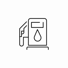 gas station icon sign vector © Shahin