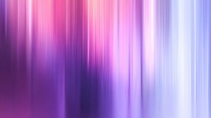 Purple to pink gradient abstract background, blurred vertical lines with minimalist motion blur effect, fresh and modern design for banners, posters, and covers