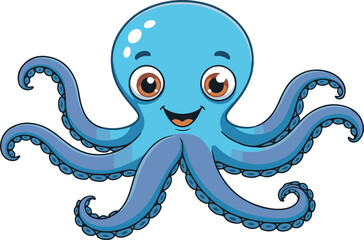 octopus cartoon illustration