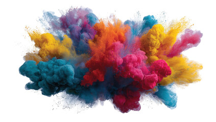 Fototapeta premium Colorful ink explosion in a liquid
