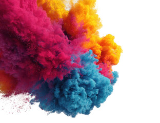 Fototapeta premium Vibrant color explosion (5)