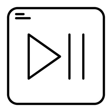 Play pause Free Icon