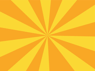 radiating yellow sunburst pattern.