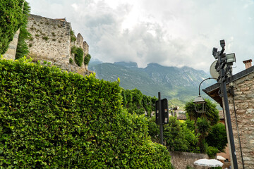 Malcesine Włochy architektura © wedrownik52