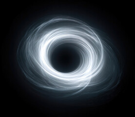 Circular Light Stream Vortex PNG