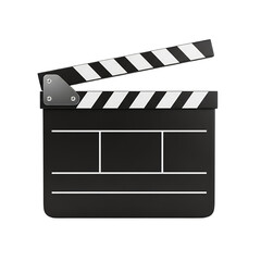 Fototapeta premium Film Clapperboard Icon Stock Photo Movie Production Equipment Cinematography Filmmaking Industry Creative Media