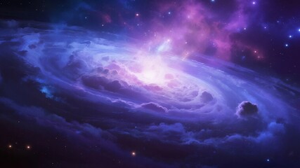 Naklejka premium space background with space