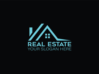 Luxury real estate logo design	