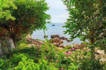 Awesome view of Hon Chong Promontory in Nha Trang, Vietnam