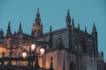 Fototapeta premium sevilla españa, catedral, calles, centro, historico, historia, Seville, Spain, cathedral, streets, center, historic, history,