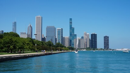 Fototapeta premium Chicago skyline