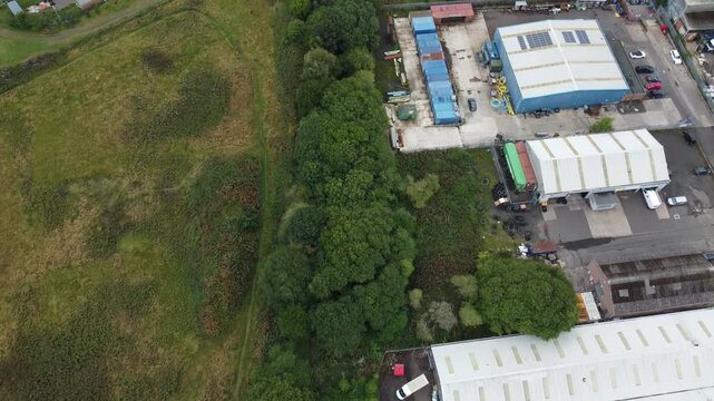 dundee the miley urban wildlife reserve going through industrial urban area