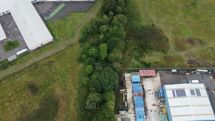 dundee the miley urban wildlife reserve going through industrial urban area
