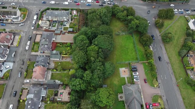 dundee the miley urban wildlife reserve going through industrial urban area