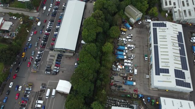 dundee the miley urban wildlife reserve going through industrial urban area