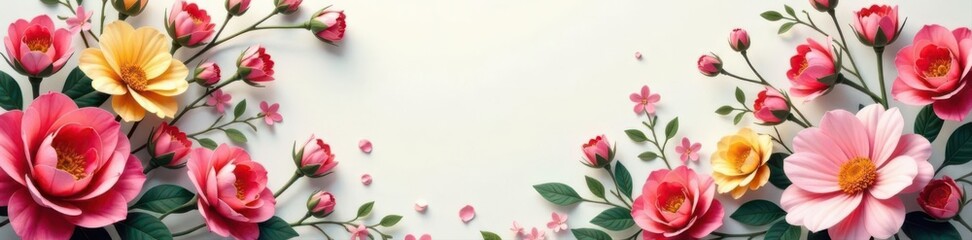 Intricately designed floral papers, artfully arranged, flowers, craft supplies, rolled paper