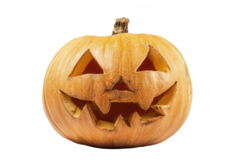 halloween pumpkin with a carved face, jpeg, png, transparent