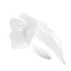 white plastic bottle