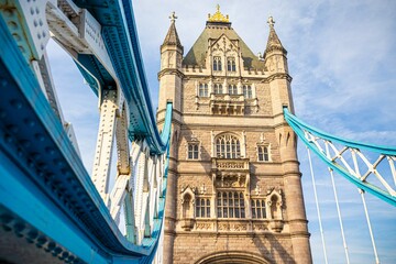 Obraz premium Le pont de Tower Bridge sur la Tamise à Londres