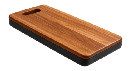Double-sided chopping board with non-slip base