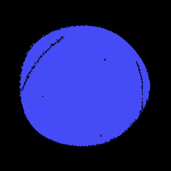 Blue Colour Doodle Background with Edges