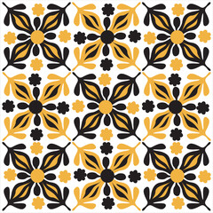 Vector floral abstract ornament. Flowers and colored lines. Elegant lines of royal floral ornament on a white background.