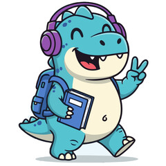 Cool Dino, Ready to Learn