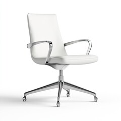 Modern office chair design workspace product photography minimalist style side view ergonomic concept
