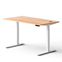 Ergonomic standing desk design modern office furniture minimalist indoor workspace innovation