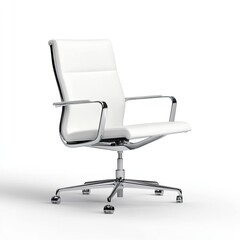 Office chair design showcase modern workspace product photography minimalist environment side view ergonomic concept