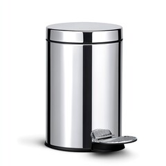 Waste management action modern trash can design in urban kitchen environment functional and stylish viewpoint