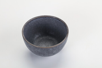 Empty clean color bowl dishware