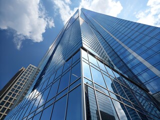 modern office building