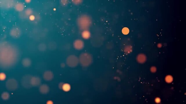 red bokeh background