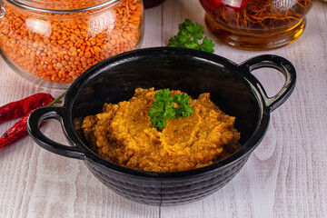 Indian cuisine - Lentil vegan dal
