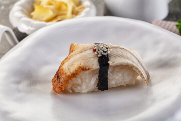 Japanese cuisine - sushi with eel