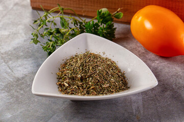 Dry Provance herbs mix seasoning