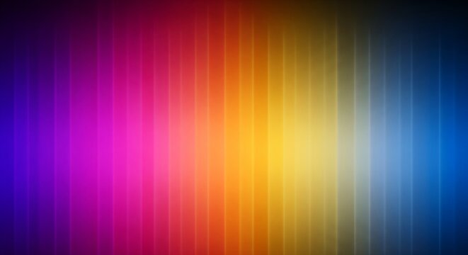 Vibrant rainbow gradient background with soft vertical stripes, perfect for modern design and dynamic projects, creating a lively and energetic visual appeal.