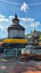 buddhist temple in laos