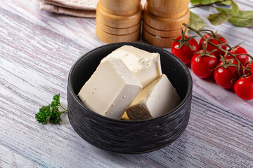 Greek traditional Feta soft cheese
