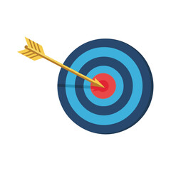 target marketing vector illustration design