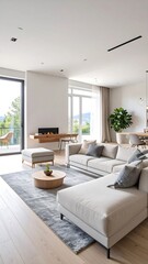 Modern Living Room Interior Design.