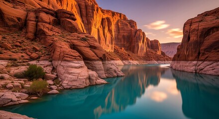 Majestic mountains rise through misty skies, surrounded by untouched nature in its purest, wildest form