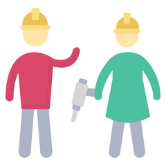 drill machine Vector Icon which can easily modify or edit